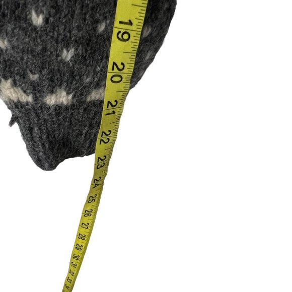 Deans of Scotland Grey Shetland Wool Button Up Cardigan Small - Picture 5 of 6